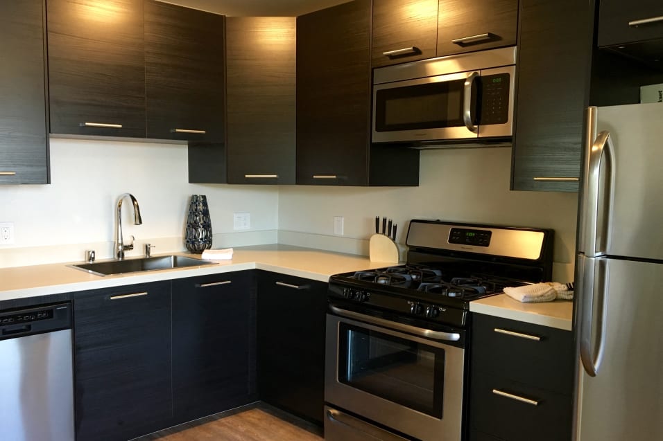 stainless kitchen
